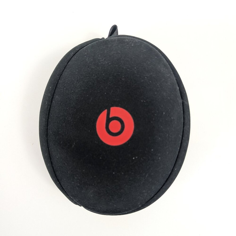 Beats by Dre Soft Zipper Carrying Case Solo 2/3 Black Red Logo